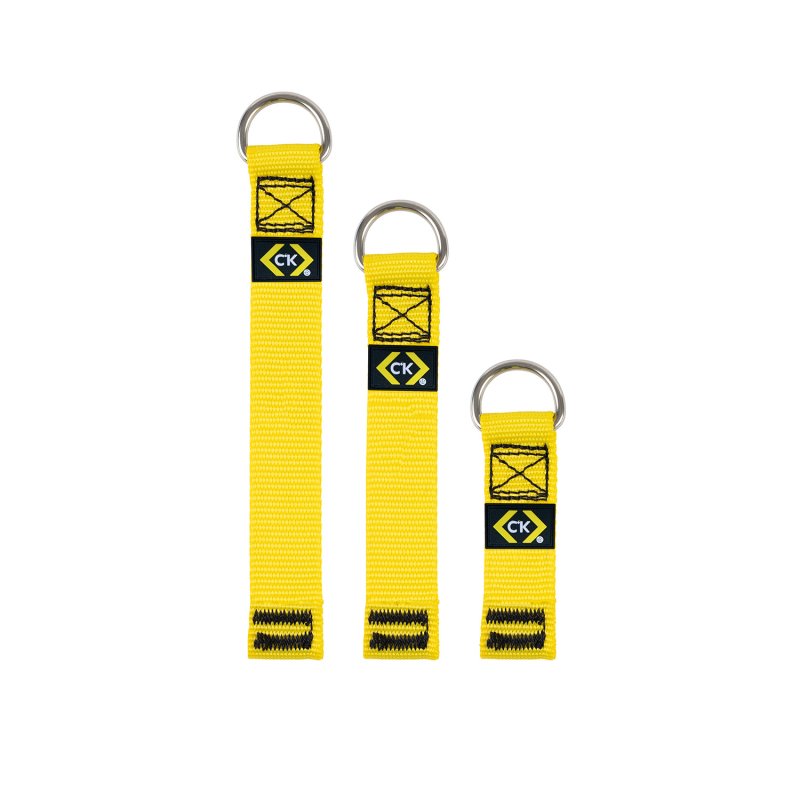 CK T8004 D-Ring Tether, 100, 150 and 200 mm, pack of 3