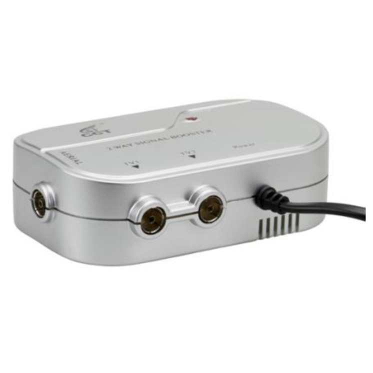 Castlec ADCD02H 2 Way Signal Booster Coax Outlets