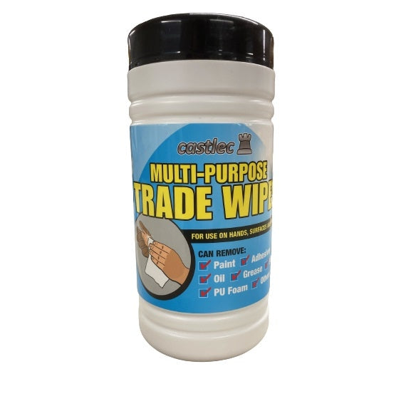 Castlec MPTW TUB OF 80 TRADE WIPES