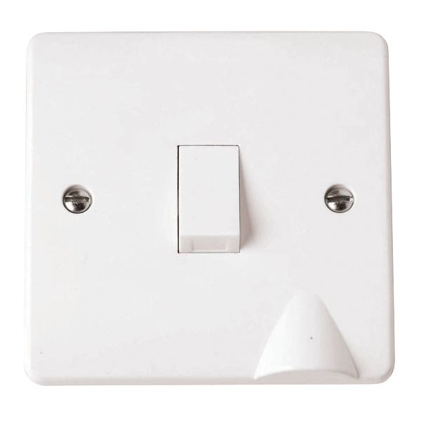 Click CMA022 Mode 20A DP Switch with Flex Outlet White