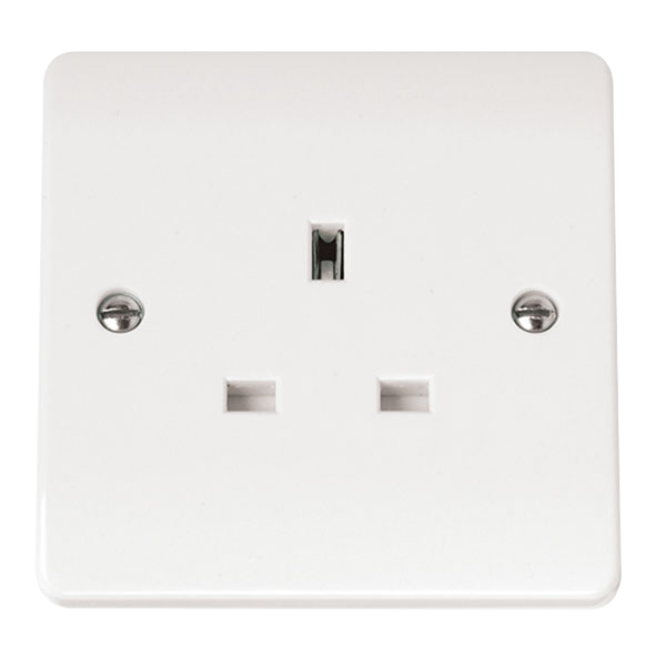 Click CMA030 Mode 13A 1 Gang Unswitched Socket White