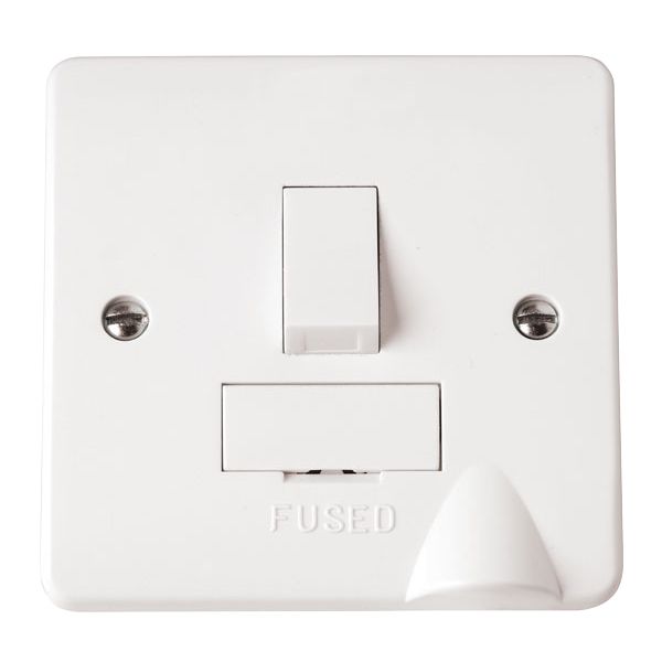 Click CMA051 Mode 13A DP Switched Fused Spur with Flex Outlet