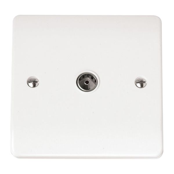 Click CMA065 Mode 1 Gang Non Isolated Coaxial Socket