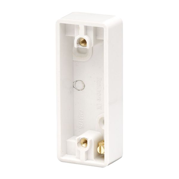 Click CMA175 Mode 1 Gang Architrave Pattress Back Box