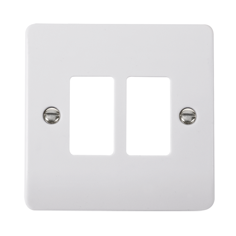 Click CMA20402 Gridpro Mode 2 Gang Front Plate
