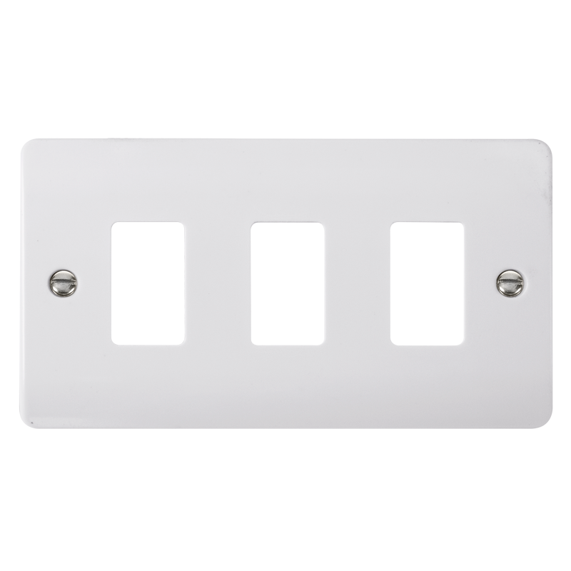 Click CMA20403 Gridpro Mode 3 Gang Front Plate