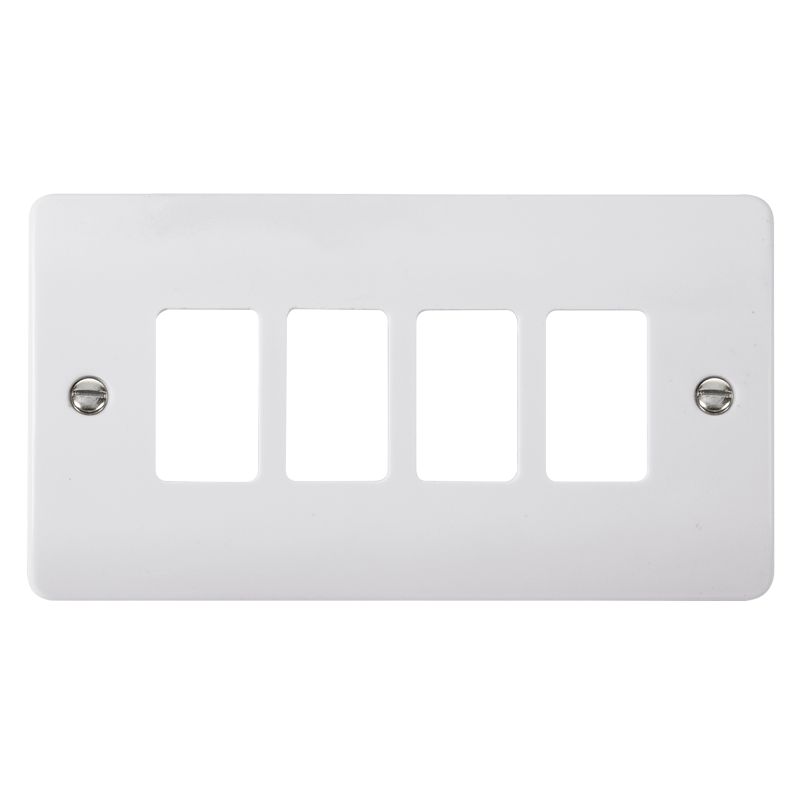 Click CMA20404 Gridpro Mode 4 Gang Front Plate