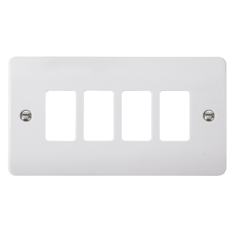 Click CMA20404 Gridpro Mode 4 Gang Front Plate