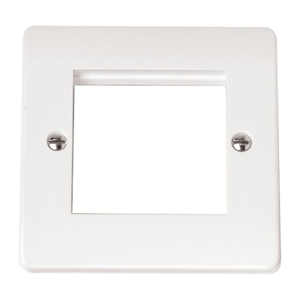 Click CMA311 Mode 1 Gang 2 Euro Module Front Plate