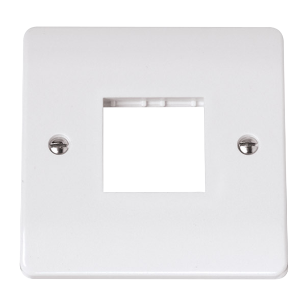 Click CMA402 Mode 1 Gang 2 Module Minigrid Front Plate