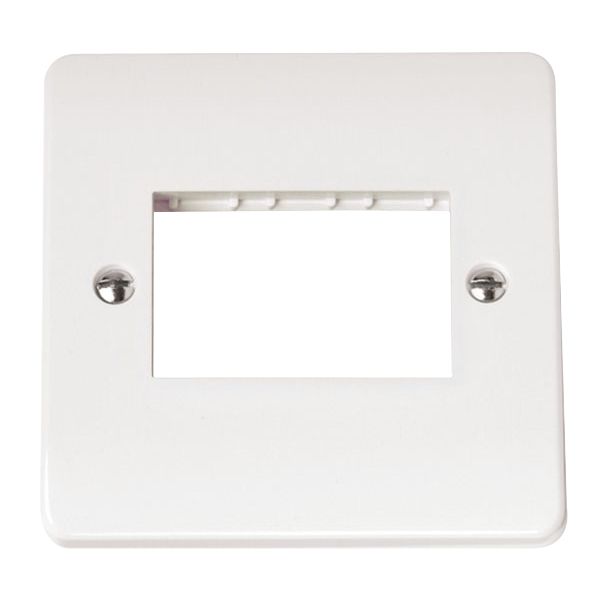 Click CMA403 Mode 1 Gang 3 Module Minigrid Front Plate