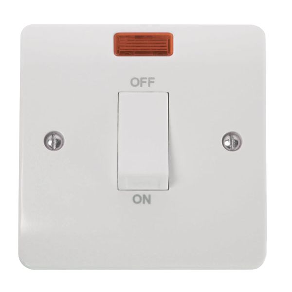 Click CMA501 Mode 45A DP 1 Gang Switch with Neon