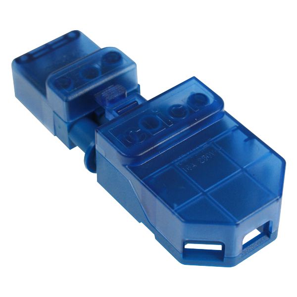 Click CT101C 20A 230V 3 Pin Flow Connector Blue