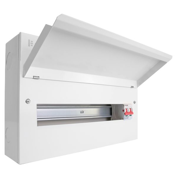 Click Elucian CUEB18MS16 16 Way Metal RCBO Consumer Unit