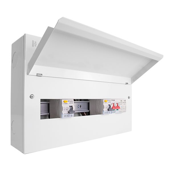 Click Elucian CUEHIB22MSRCDSP14 14 Way Dual RCD Consumer Unit SPD