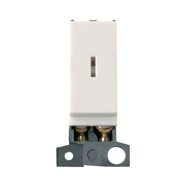 Click MD003PW 10A 2 Way Key Switch Module White