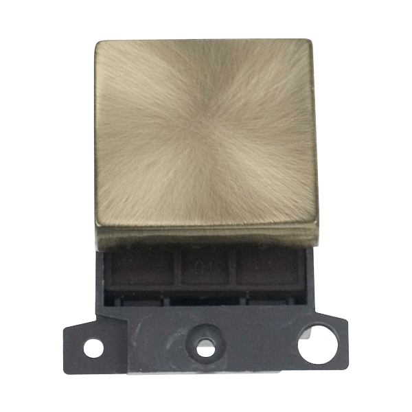 Click MD022AB 20A DP Ingot Switch - Antique Brass