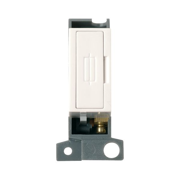 Click Scolmore MD047PW Mini Grid 13A Fuse Unit Polar White