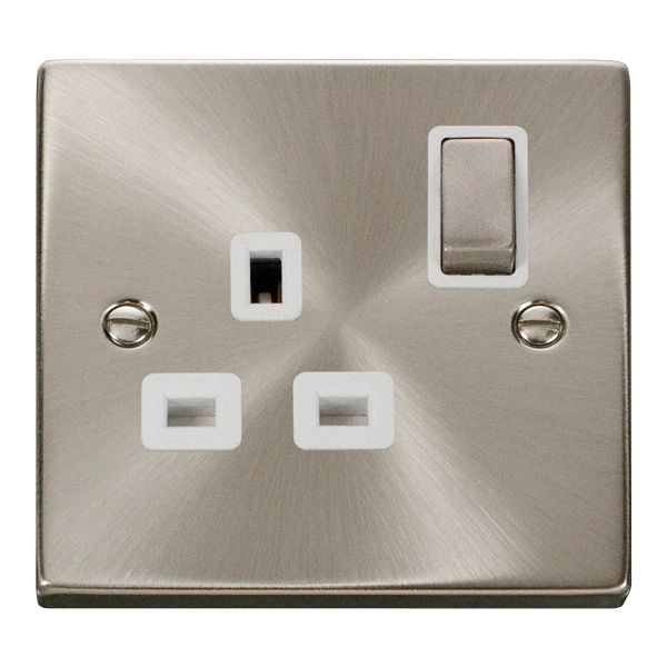 Click VPSC535WH Deco 13A 1 Gang Single Socket