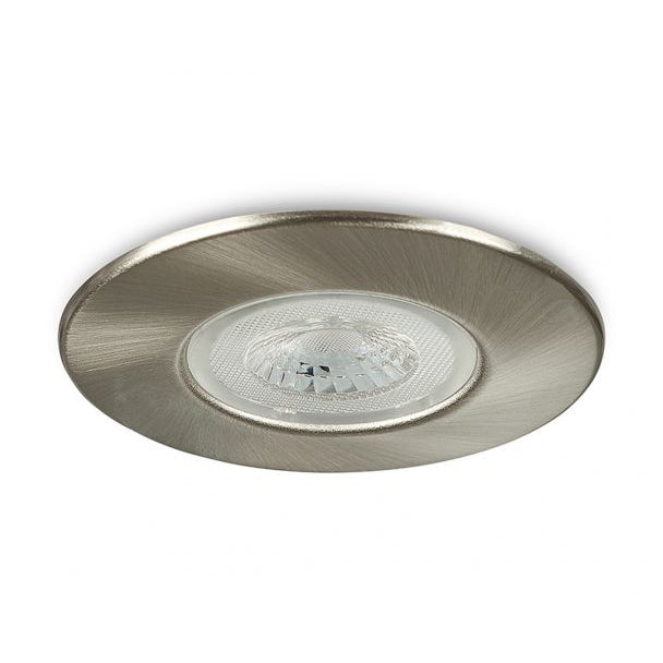 Collingwood DLT388BS5540 H2 Lite Fire Rated LED Downlight Dimmable Brushed Steel