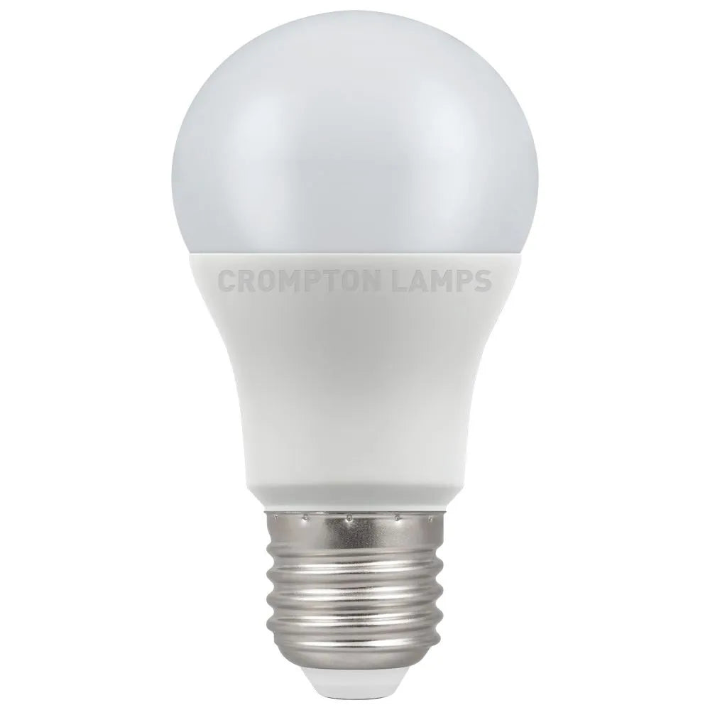 Crompton 11724 8.5W ES Non-Dimmable GLS Lamp 2700K