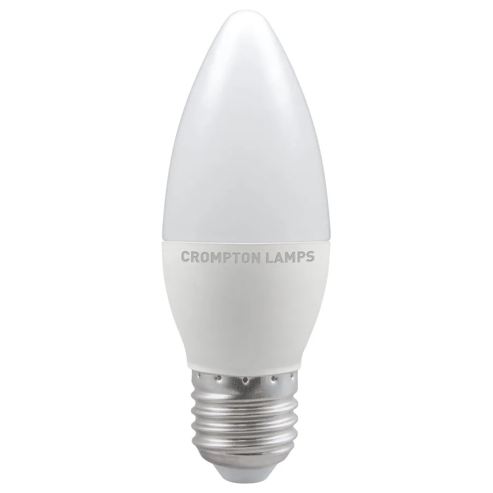 Crompton 13483 5W ES Dimmable Candle Lamp Opal 2700k
