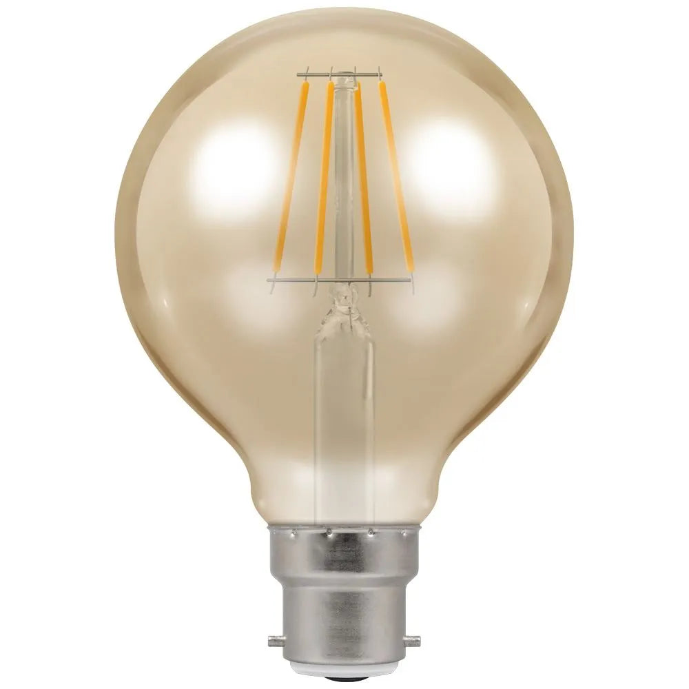 Crompton 4269 5W BC LED Dimmable Filament Lamp Antique Bronze