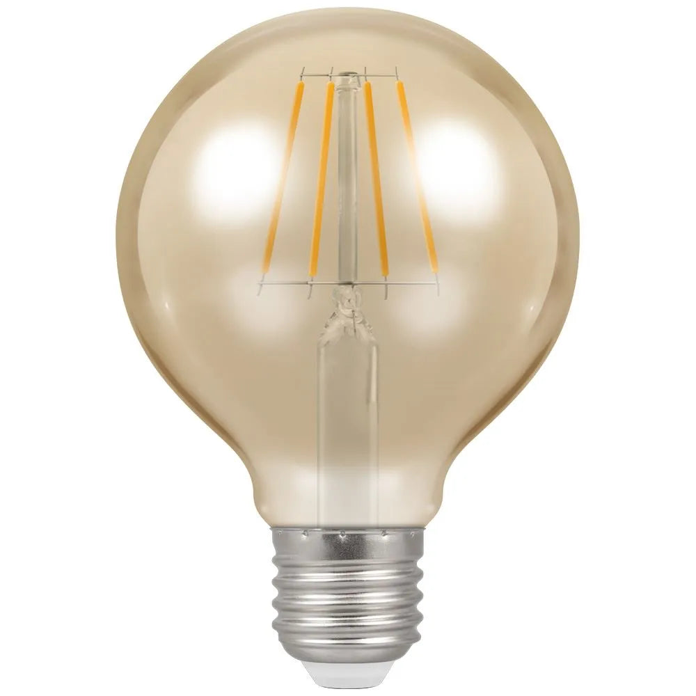 Crompton 4276 5W ES LED Dimmable Filament Lamp Antique Bronze