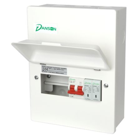 Danson Elegant RCBO Consumer Unit With SPD