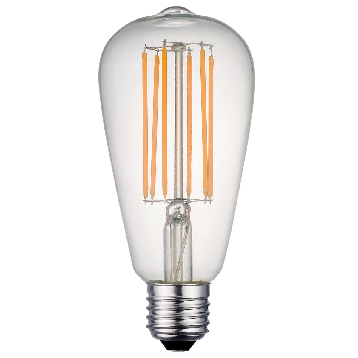 Dar Lighting BUL-E27-LED-15 LED ES/E27 Rustic Filament Lamp 7w 750lm 2700K - Pack of 5
