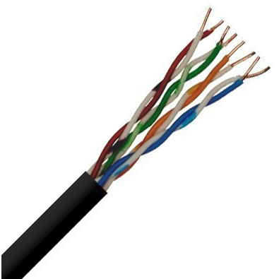 Data Category 5e, 4 pair UTP PE Cable