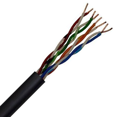 Data Category 6, 4 pair UTP PE Cable