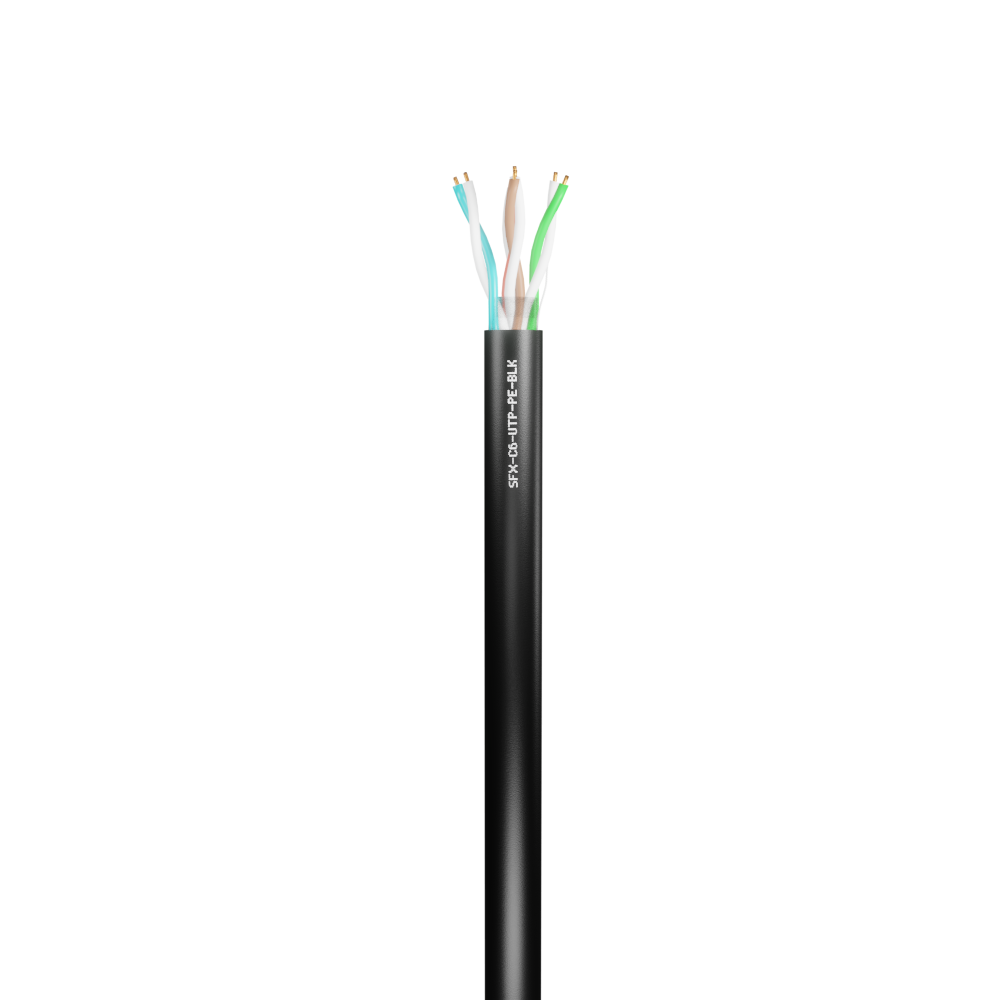 Data Category 6, 4 pair UTP PE Cable