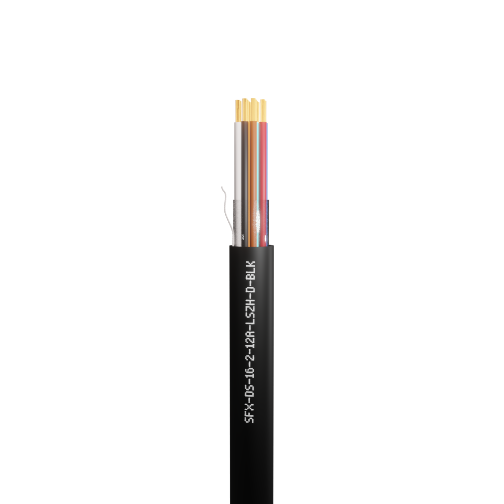 Defence Standard 16 x 0.2mm 12 Core Unscreened Dca LSZH Cable
