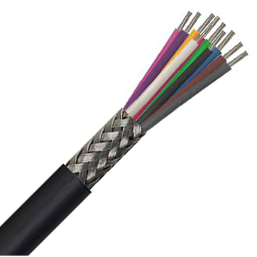 Defence Standard 7 x 0.2mm 12 Core TCWB Screened LSZH Cable