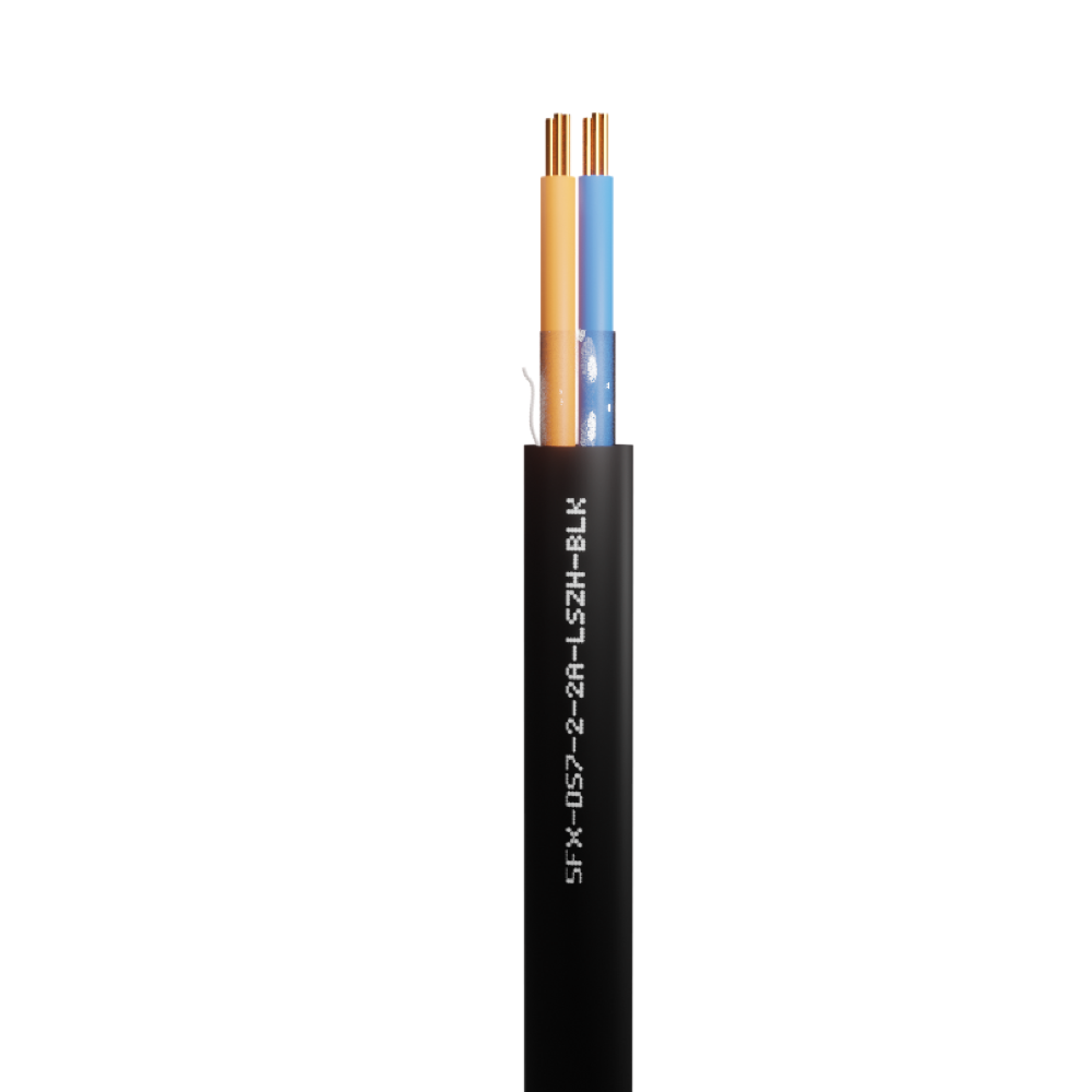 Defence Standard 7 x 0.2mm 2 Core Unscreened LSZH Cable