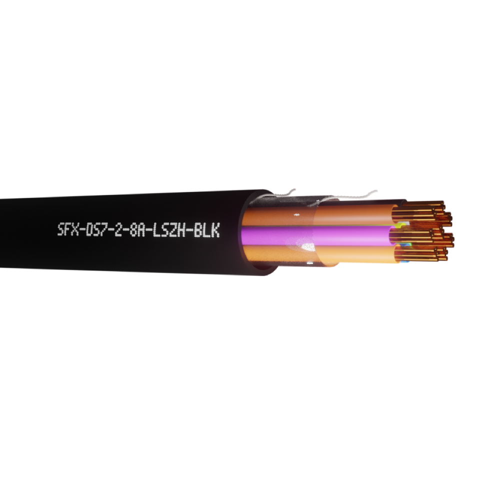 Defence Standard 7 x 0.2mm 8 Core Unscreened LSZH Cable