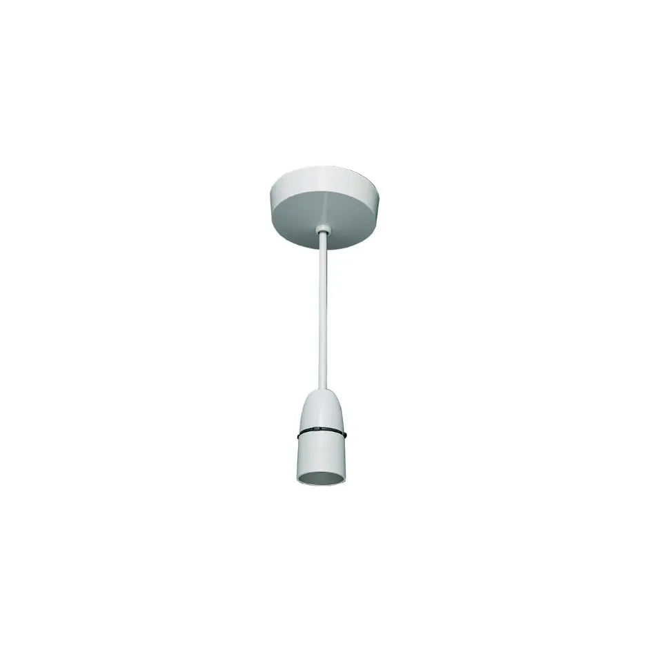 Deta V1278 150mm 6" Ceiling Pendant with Decorator Cover B22 T2 White