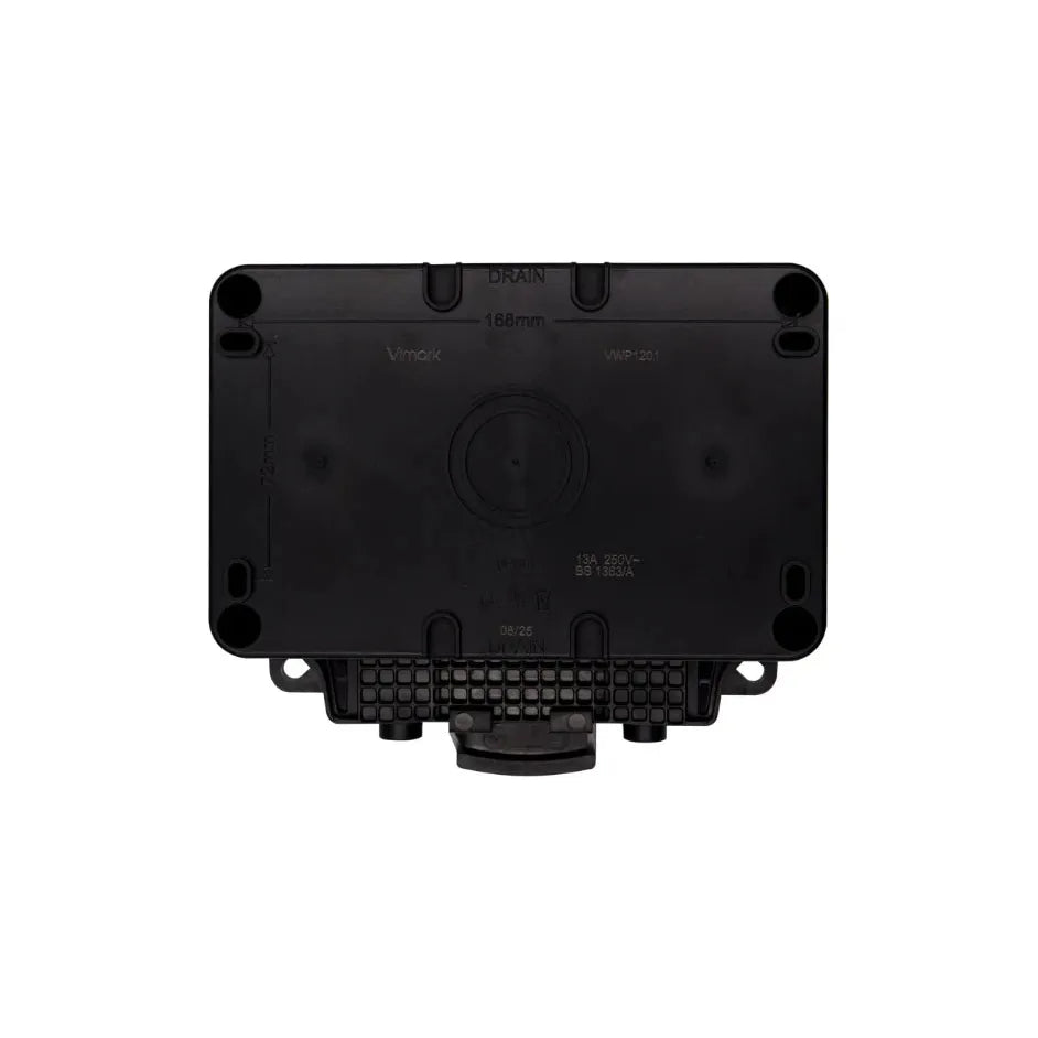 Deta Vimark VWP1201 WeatherPro IP66 2 Gang Enclosure