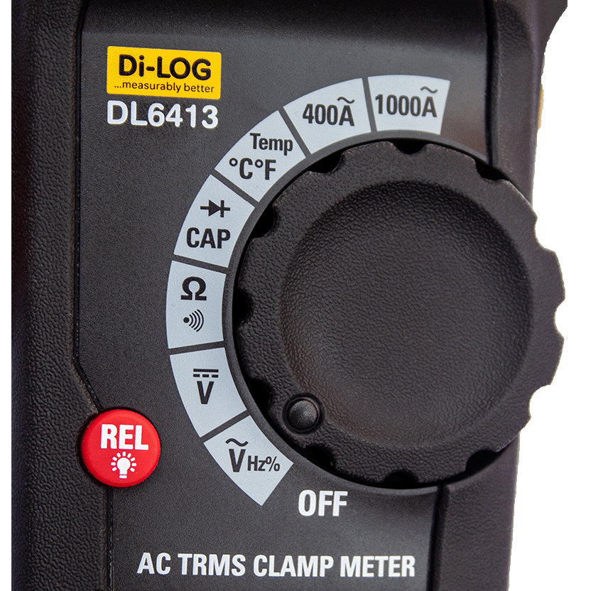 Di-Log DL6413 1000 Amp AC True RMS Digital Clamp Meter