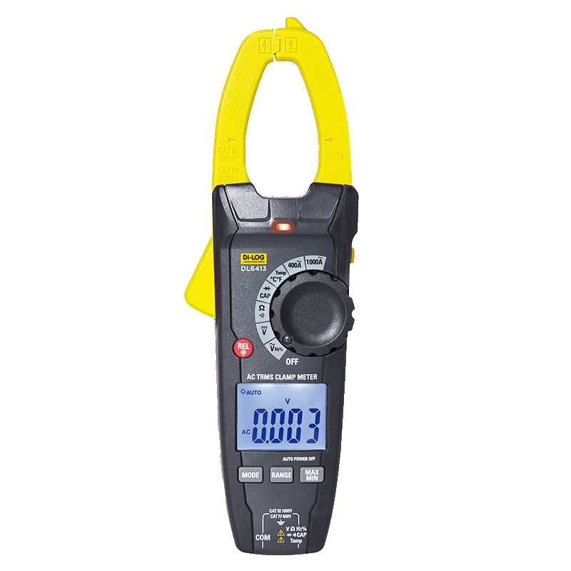 Di-Log DL6413 1000 Amp AC True RMS Digital Clamp Meter