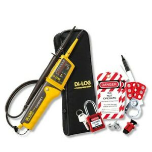 Di-Log DL6780-LOC2 CombiVolt 1 Voltage & Continuity Tester c/w Lockout Kit