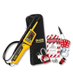 Di-Log DL6790-LOC2 CombiVolt 2 Voltage & Continuity Tester c/w Lockout Kit