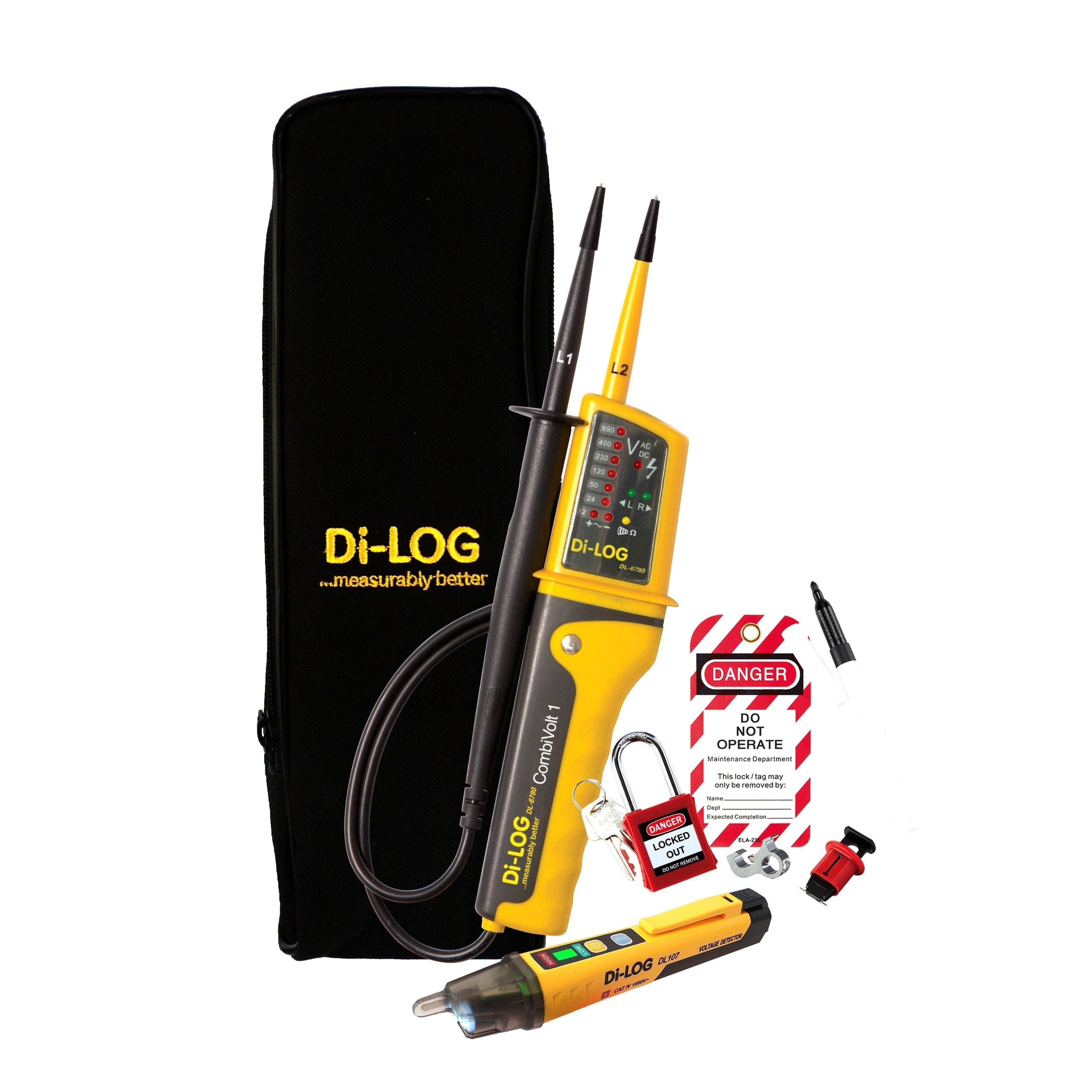 Di-Log DLSS001 CombiVolt 1 Voltage & Continuity Tester