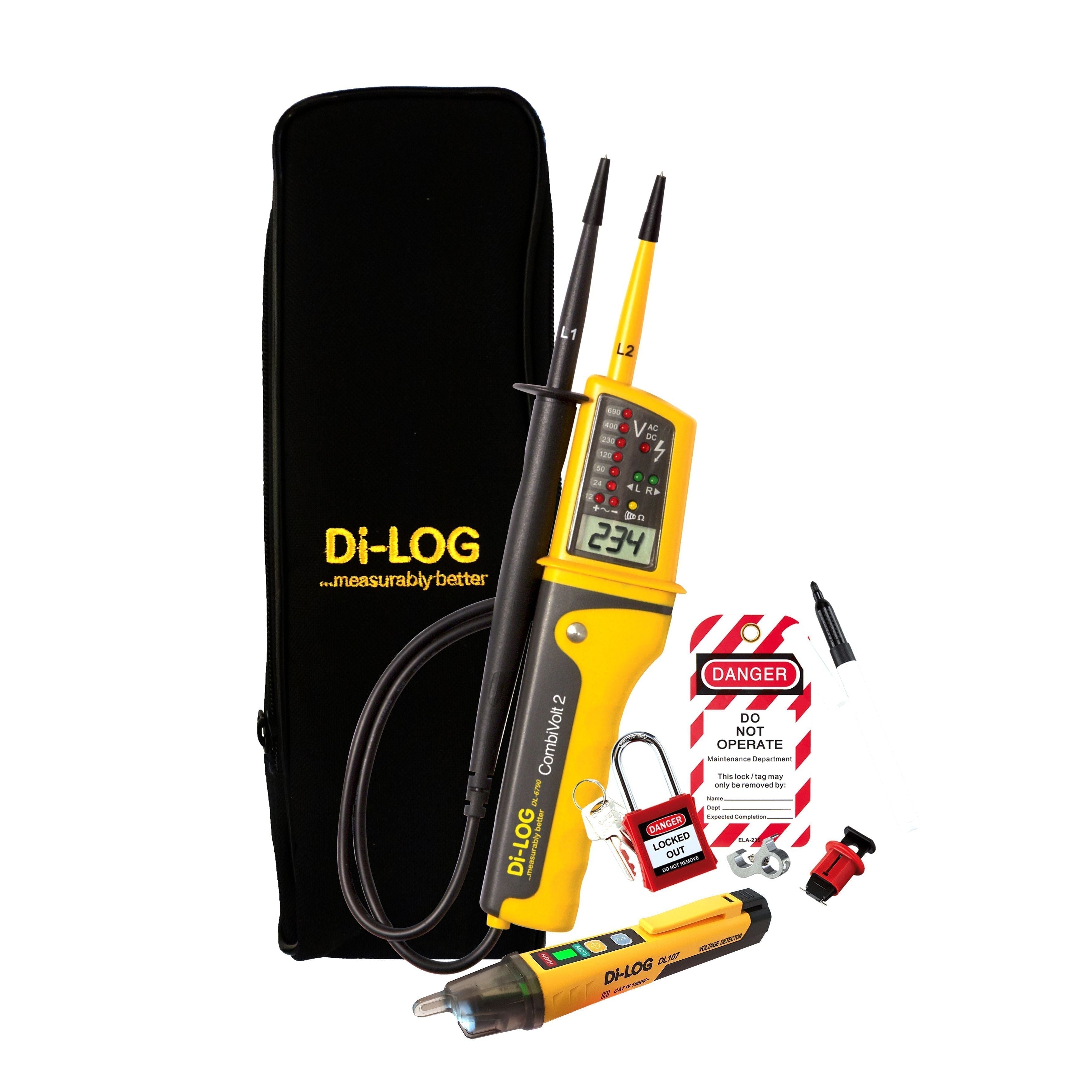 Di-Log DLSS002 CombiVolt 2 Voltage & Continuity Tester