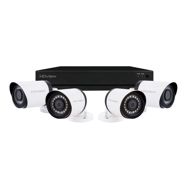 ESP SHDV4KB4W1TB 4 Channel Bullet Camera CCTV Kit