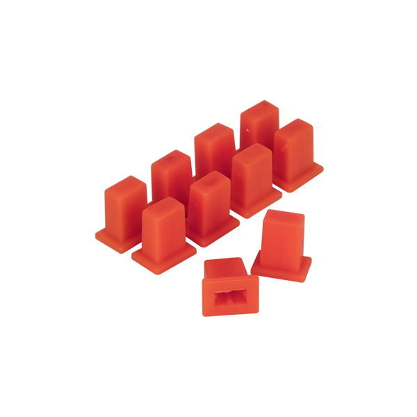 Elucian TP125CAP Three Phase 125A Busbar Caps (Pack of 10)