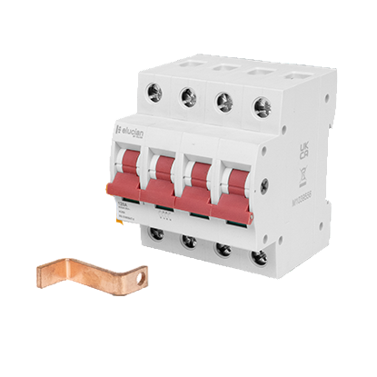 Elucian TPMS4125KS 4 Pole 125A Main Isolator Kit (4-6 Way)