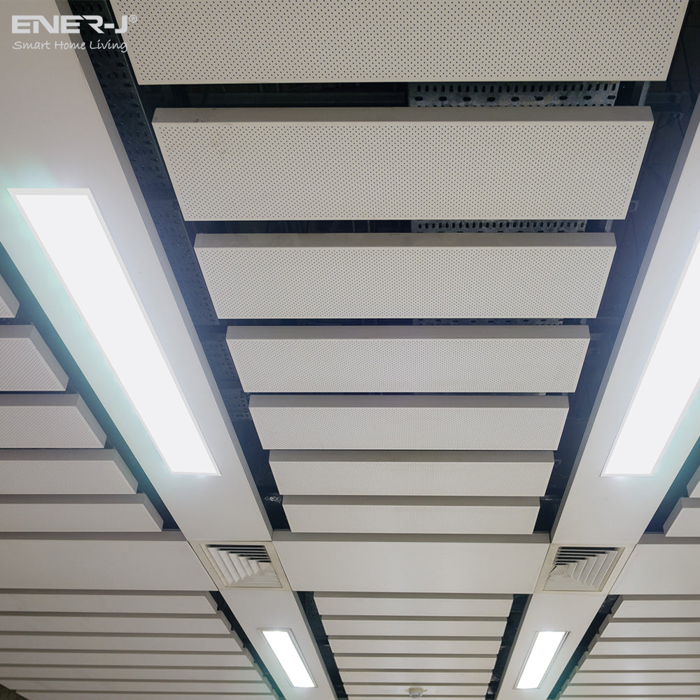 Ener-j E130 1195x295mm Backlit Panels 40W 3600 lumens, 4000K Pack of 2