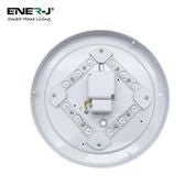 Ener-j E143 18W CEILING LIGHT WITH MICROWAVE SENSOR, 1440 LUMENS, CCT CHANGEABLE, IP44